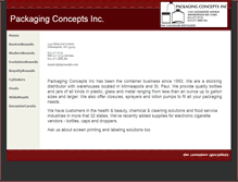 Tablet Screenshot of pkgconcepts.com